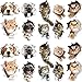 pegatinas pared gatos Fiyuer 20 Pcs calcomanías animales pared decorativas 3d para Coche Ventana Inodoro Cuarto de Baño Dormitorio Guardería Cocina Decoración de Pared