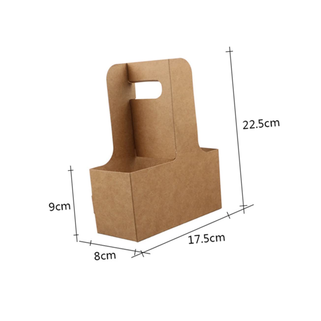 PRETYZOOM 5pcs Drink Carrier Cup Holder Cup Tray