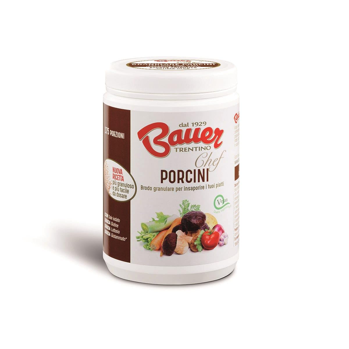 Brodo Granulare Istantaneo ai Funghi porcini 700 g | Bauer