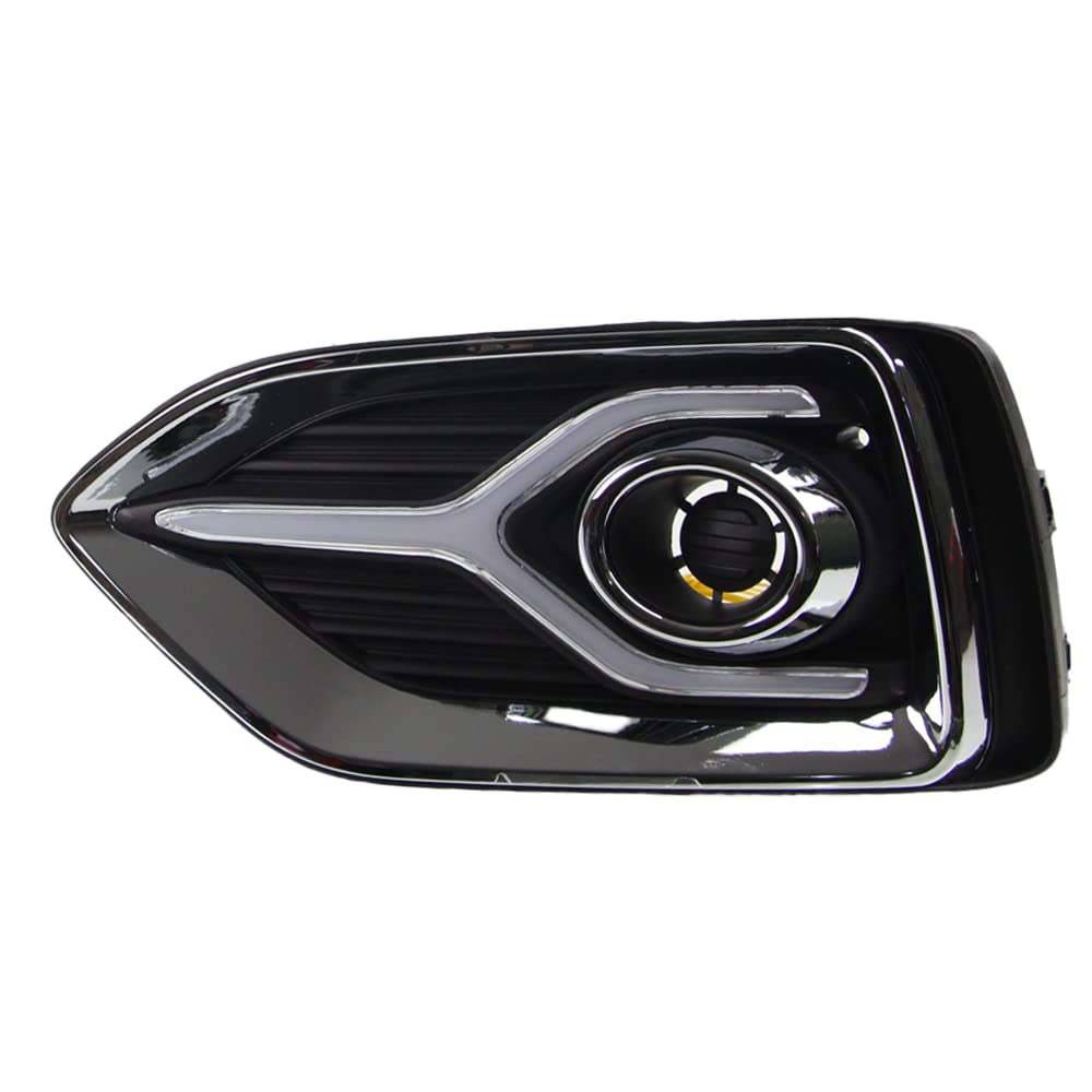 BAKUGO 2 Sztuki Samochodowe Światło Led Do Jazdy Dziennej Światło Przeciwmgielne DRL Światło Kierunkowskazu Dla Hyundai Accent 2017 2018 2019