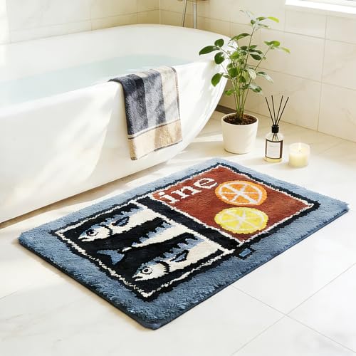 Sardine Can Bath Mat Opening Design