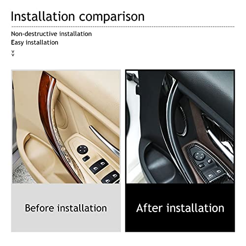 LIMBQS Copri maniglia nera per BMW Serie 3 4