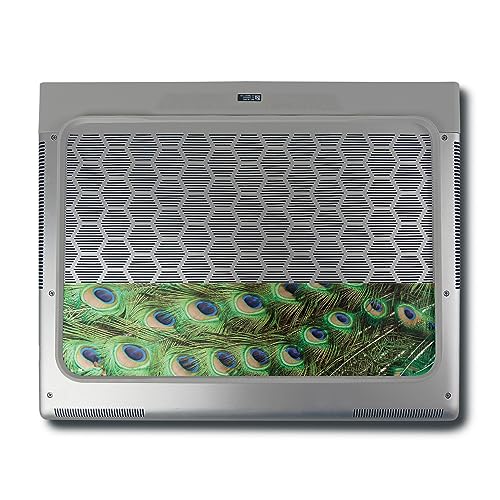 Image of MightySkins Skin Compatible with Alienware X16 R1 (2023) Full Wrap Kit - Peacock Pattern | Protective, Durable, and Unique Vinyl Decal wrap Cover | Easy to Apply & Change Styles | Made in The USA