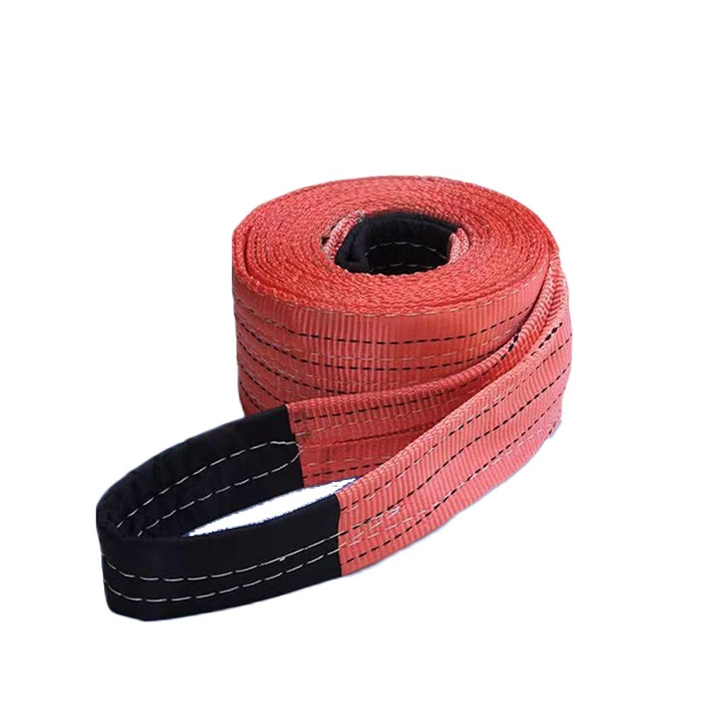 NGDFGR Durable Lifting Strap Polyester Rigging Lifting Straps For Hoist Heavy Duty Objects Lifting Straps For Lifting Heavy Objects Bearing 5T,10T Bearing,5T-8M