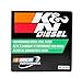 K&N Diesel Fuel Filter: Performance Fuel Filter, Premium Engine Protection, Compatible with 2003-2007 Ford Truck 6.0L Powerstroke Diesel Engines, PF-4100