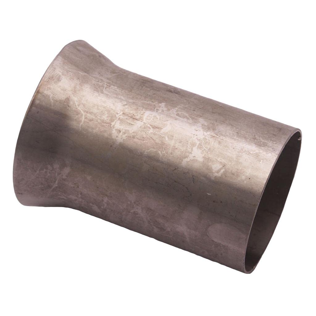 2 Tubos de de Acero Inoxidable de 2,5" a 3" Universales, 0,84" de Diámetro (2,52")