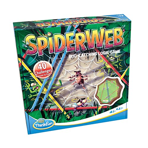 Spiderweb ThinkFun: Juego de lógica para atrapar insectos 8+ miniatura 4