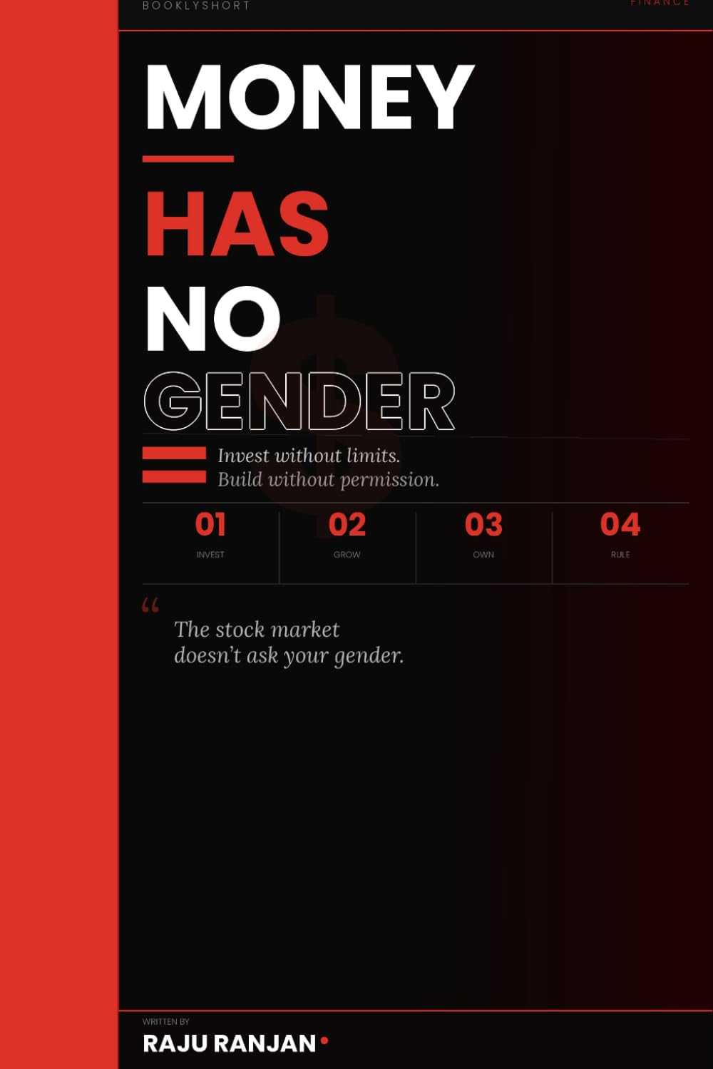 MONEY HAS NO GENDER