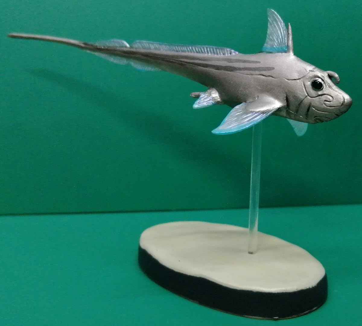 Amazon | ギンザメ 銀鮫 Rat fish 深海魚 フィギュア | フィギュア
