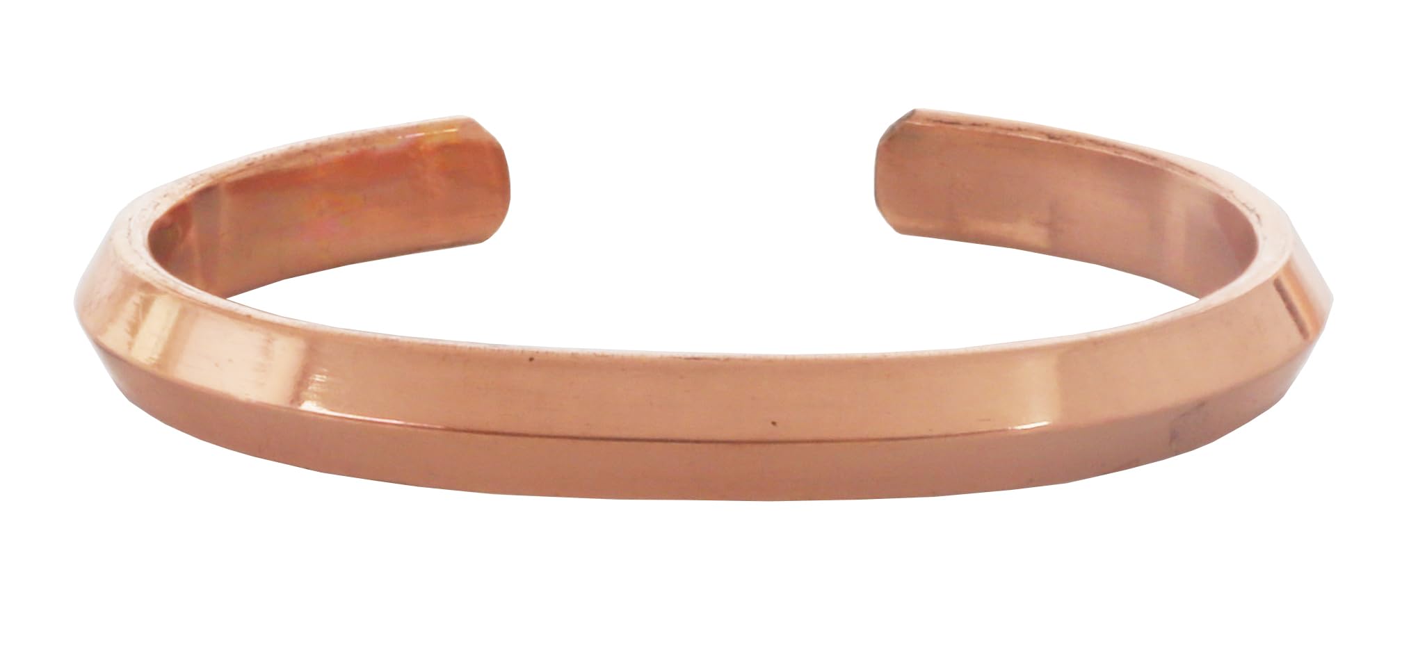 Touchstone Copper Bracelet Tibetan Style. Hand Forged with Solid and high Gauge Pure Copper.