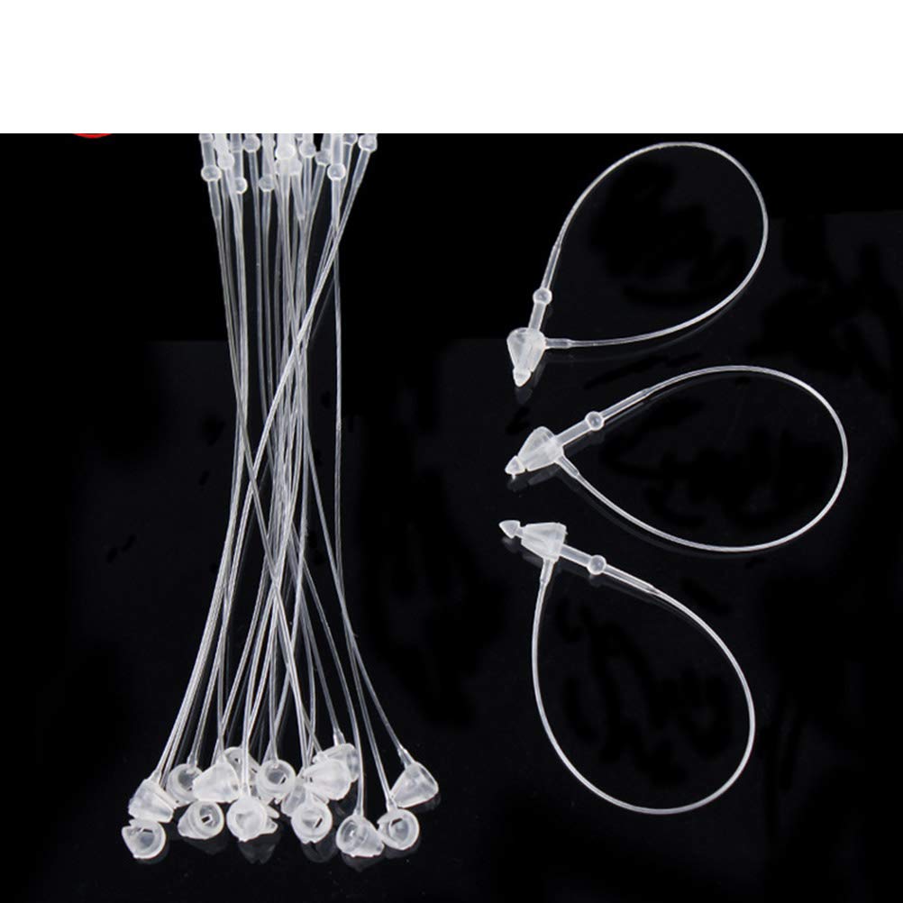 STOBOK Fascette Di Plastica Autobloccanti Per Etichettare Abbigliamento 8 cm 5000 Pezzi Perni Di Sicurezza Loop Per Appendere Tag E Elementi Di Fissaggio Per Scarpe Calze E Gioielli
