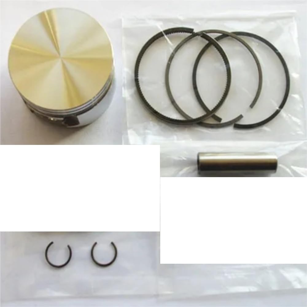 Yhfias One Color Piston Kit 51Mm Fit For R Eh09 Eh09-2 Engine Motor Piston Rings Pin Clips Assembly Rammer Tamper