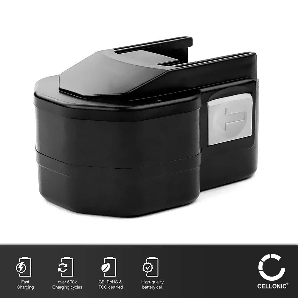 CELLONIC 2X Batterie Compatible avec Milwaukee Pad 12, PES12, B12, PBS 3000