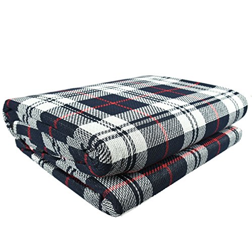 ASAB extra large picnic blanket with waterproof backing | 300cm x 220cm tent carpet | xxl beach rug | jumbo size | water resistant garden mat (Blue)