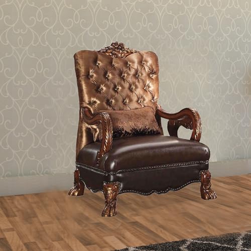 Sillón Terciopelo Marrón claro Plegable miniatura 2