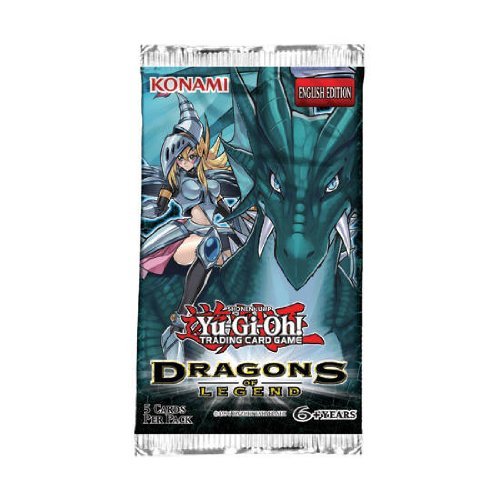 Amazon.com: Konami Yu-Gi-Oh! TCG: Dragons of Legend Booster Pack