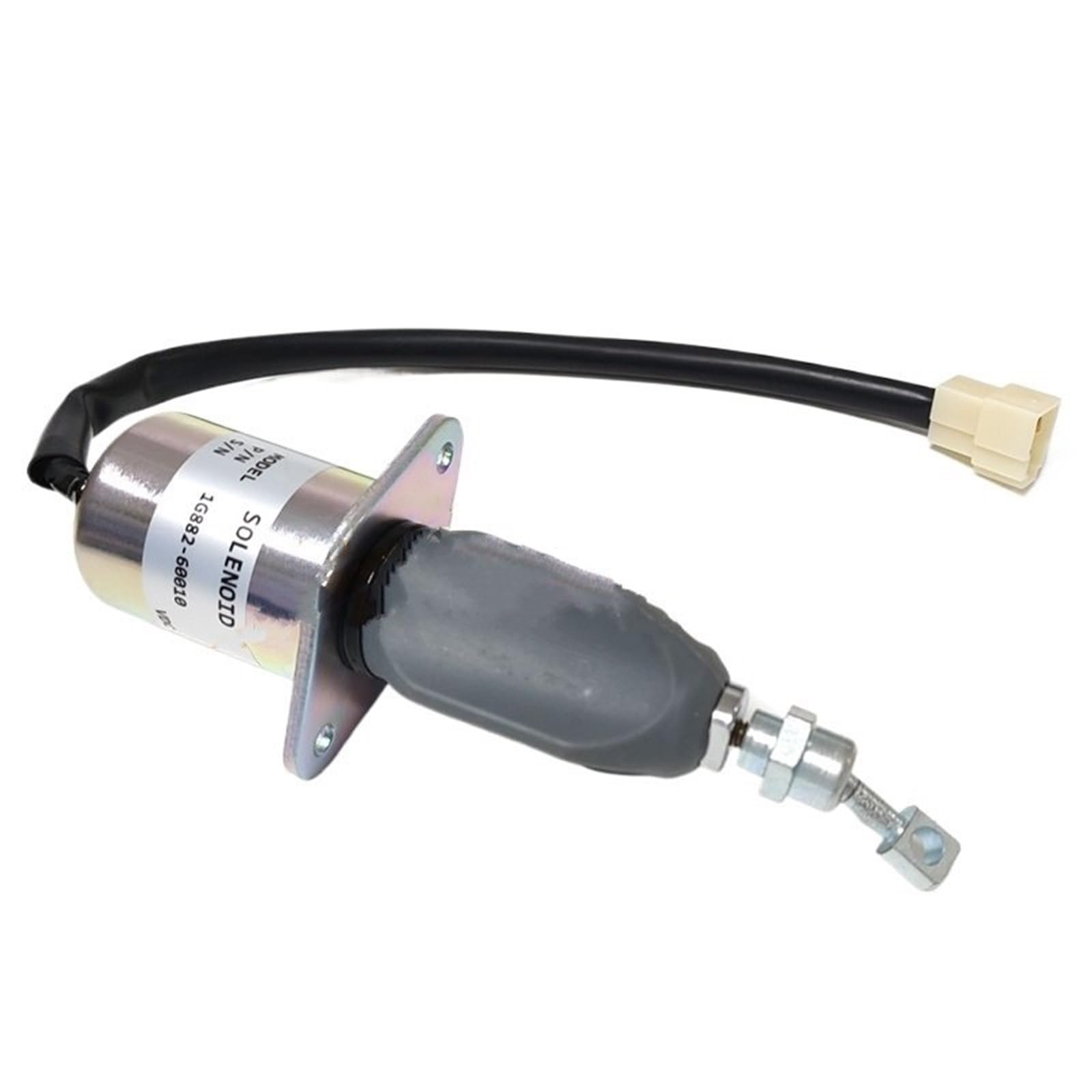 Solenoide de corte de combustible Solenoide de parada de combustible SA-4572-12 12 V 1G882-60010, compatible con Woodward 1751ES