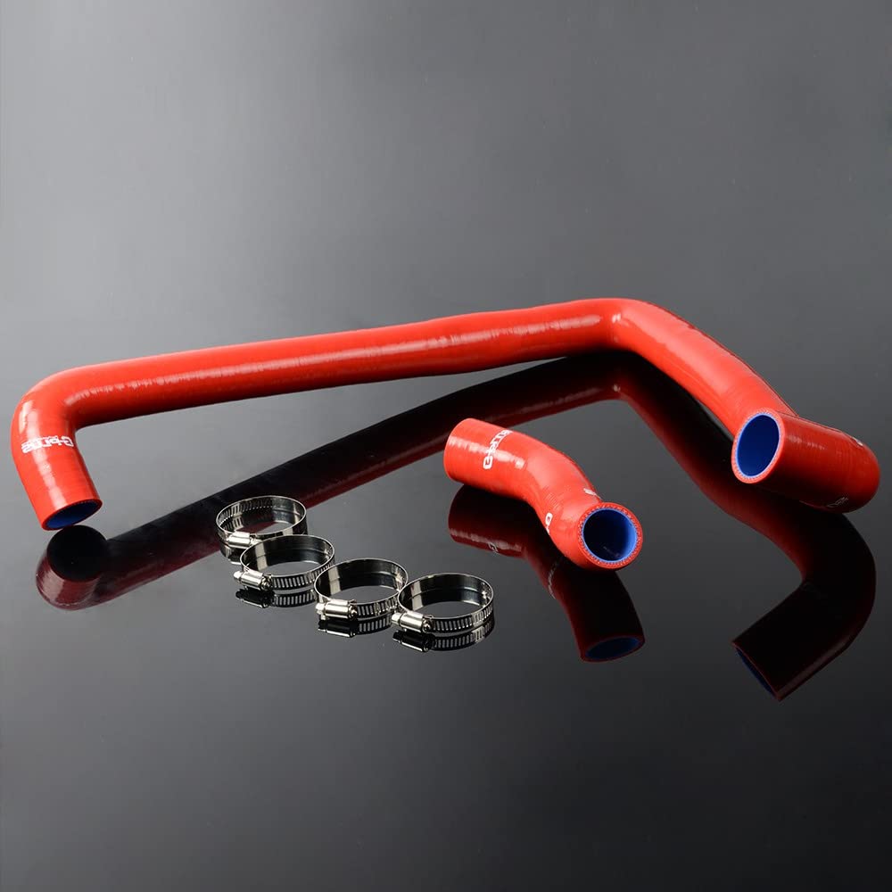 Amazon.com: G-PLUS Silicone Radiator Hose Kit w/Clamps Compatible