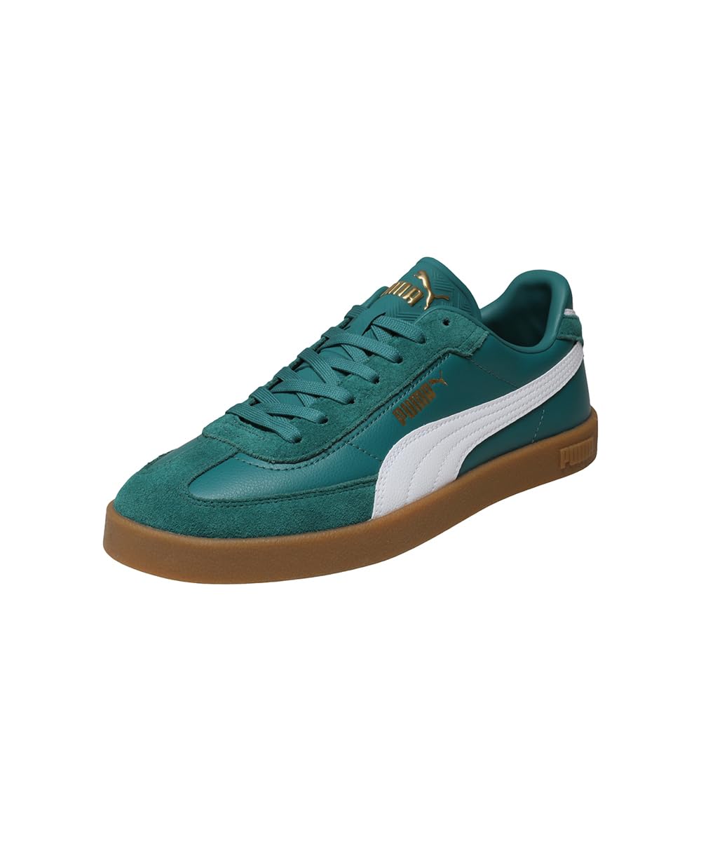 PUMA Unisex Club II Era Trainers, Emerald Ice-PUMA White, 4.5 UK