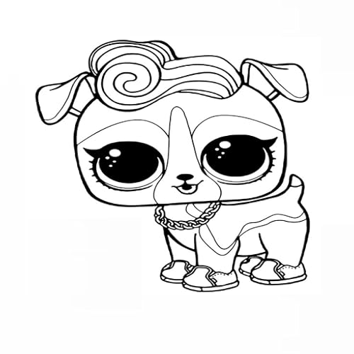 LOL Pets Coloring Book: Adorable Animal Friends & Accessories