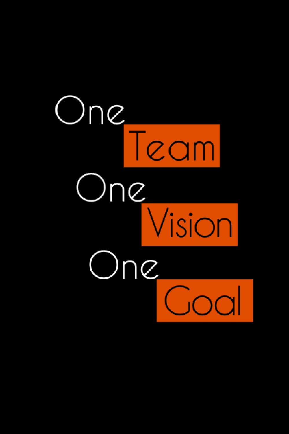 Amazon | One Team One Vision One Goal: Team Gifts for