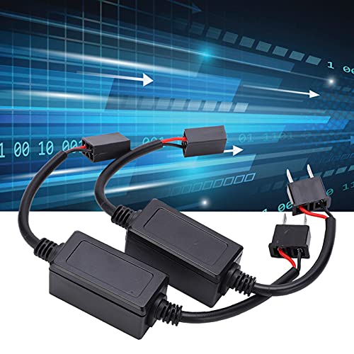 LED Decoder, 2PCS LED Light Fault Canceller Fault Canceller für H7 DC für Canbus Bus Decoder