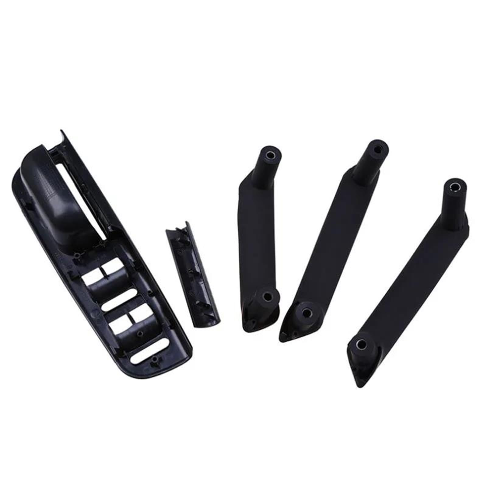 YUEYZHK Car Door Handle Interior Pull Grab Handles for VW for Passat B5 .5 Sedan/Wagon 1996-2005(Black)