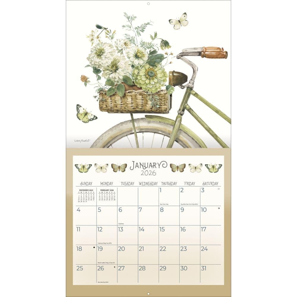 Lang, Lisa Audit - Calendario de pared para 2026