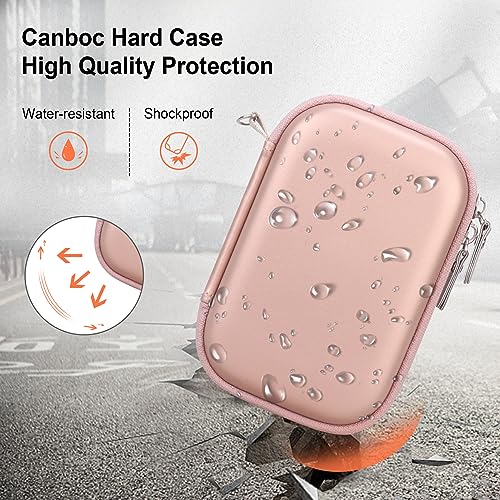 Housse Yoto Mini Bluetooth Canboc : protection rigide premium or rose