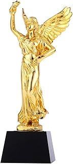 BAFAFA Gold Award Trophy Cups Singing and Speech Contest Music Award, Award Ceremony,Theme Party,Birthday Party, Award Ceremony and Appreciation Gift (Color : Gold, Size : 30 * 8cm) Trophy