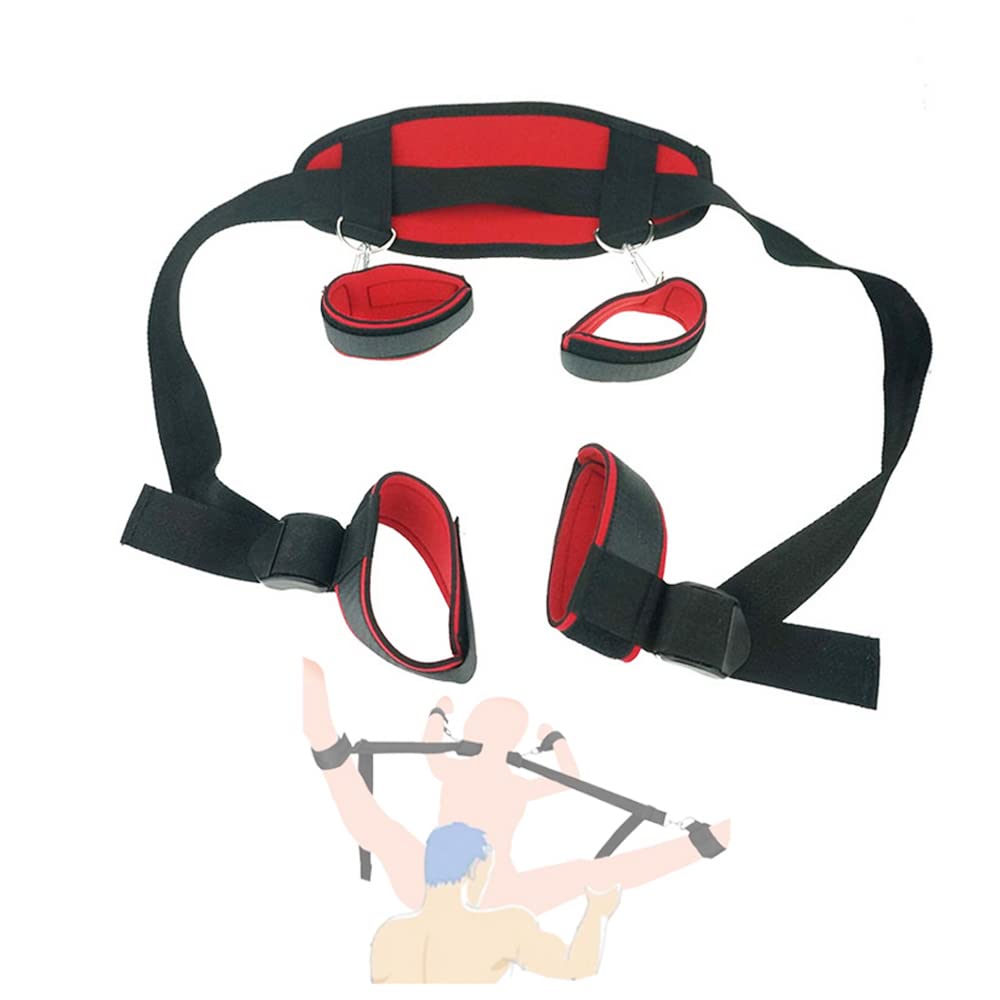 Juego de Cuerdas para Atar separadores de piernas para Mujer - Banda de Ejercicio - Entrenamiento de fuerza - Ejercicio, Fisioterapia