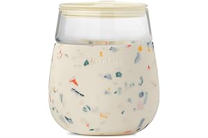 W&P Porter Wine Cocktail Glass w/Protective Silicone Sleeve