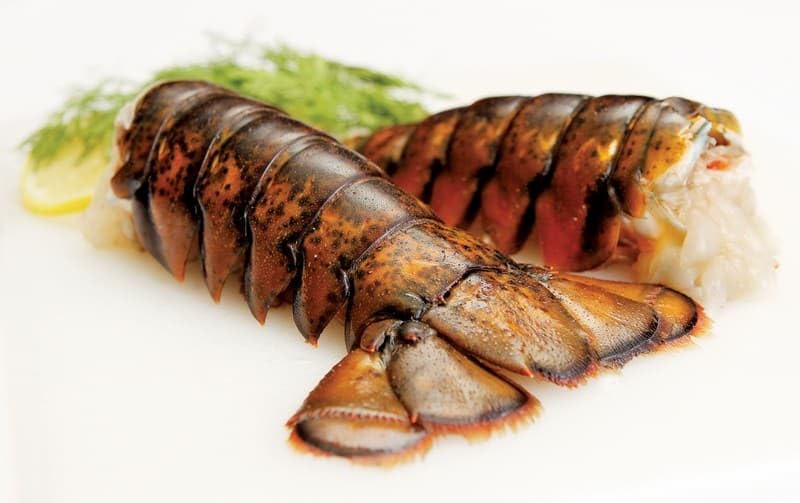 Lobster Tails 6–7 oz Each, Premium Grade A, Flash-Frozen for Freshness – Overnight Shipping (Mon-Thu) Available (4 Tails)