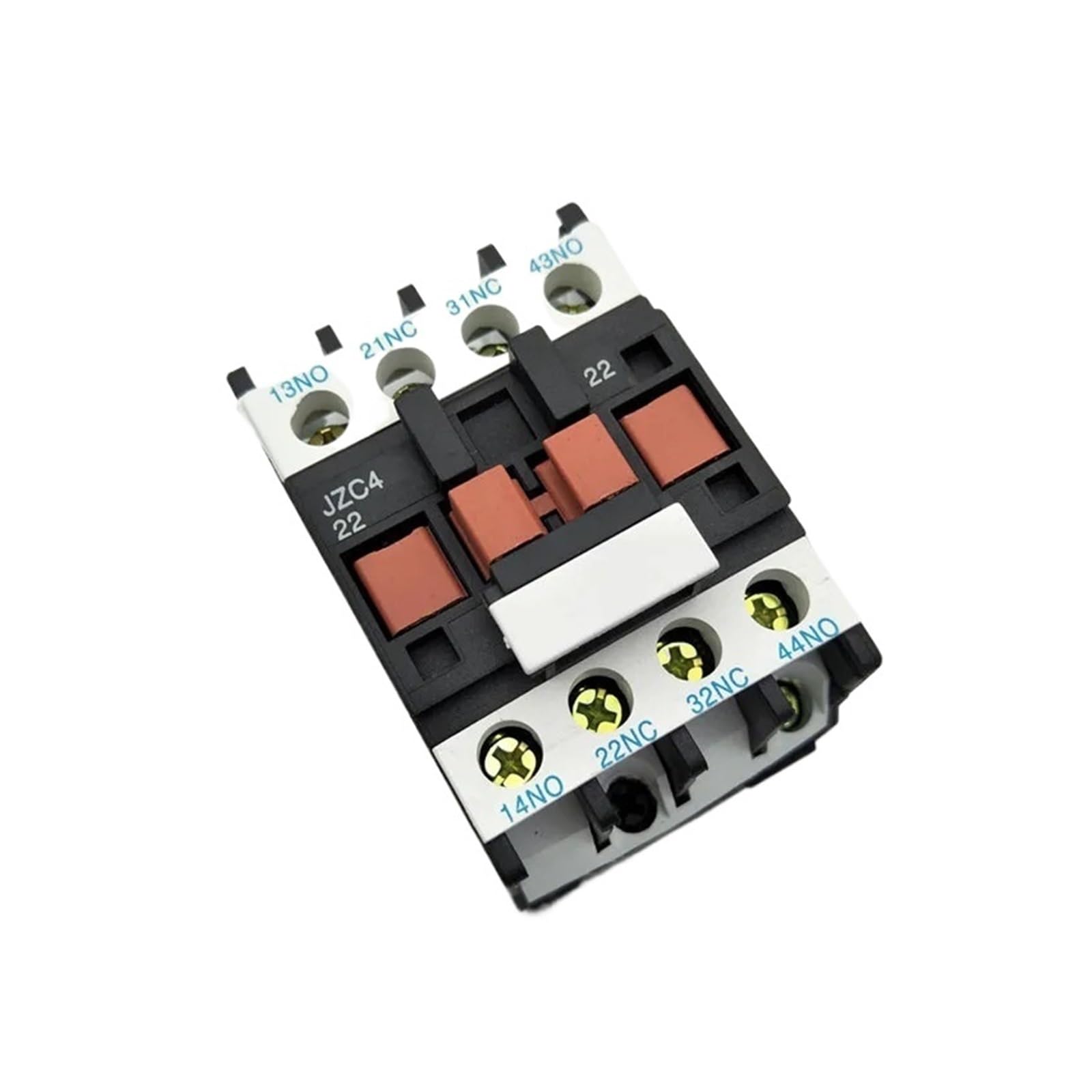 Contactor JZC4-22 Relé 24 36 110 220 380 V Bobina 3P Trifásica 2NO+2NC Contactor CA 10 A Ui 690 V