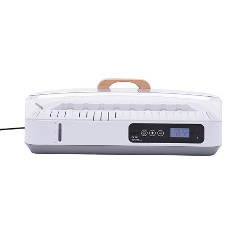 35 Eggs Incubators, Fully Automatic Egg Hatching Incubator with Automatic Egg Turning and Temperature Control Monitoring, for Hatching Chickens, Ducks and Geese