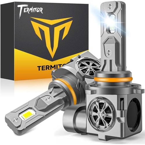 Termitor 9005/HB3 Light Bulbs, 50000LM 1000% Ultra...