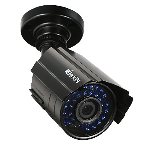 KKmoon Bullet Camera,Security Camera,1080P AHD Waterproof CCTV Camera,2.0MP 1/2.8’’ CMOS,30pcs 3.6mm Array,IR LEDs Night Vision,IR-Cut,Indoor Outdoor Security NTSC System