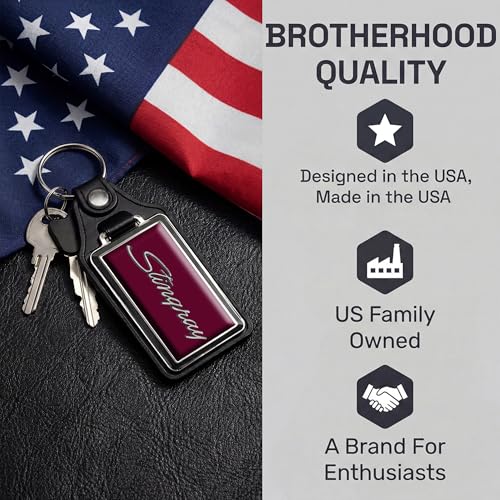 Image of Brotherhood Car Key Chain for Stingray - Classic Models Keychain for Men | and Women Gift Key Ring