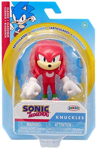 Sonic The Hedgehog - Figura articulada 6,3 cm - 414344 - Personaje Classic Knuckles