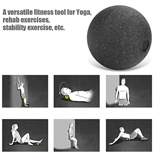 VGEBY Massage Balls, Foam Roller Ball para pies, espalda, fascitis plantar, hombro, yoga, piernas (#02) Suministros de yoga miniatura 5