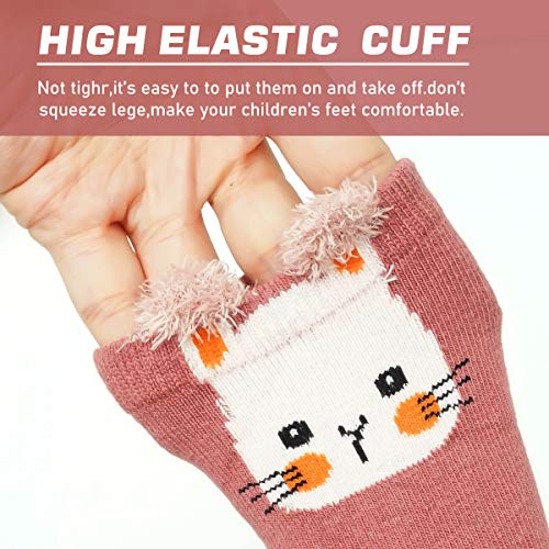 Baby Toddler Sock Shoes TPE Sole Non-Skid Floor Slipper Baby Boy Girls Breathable Thick Indoor Outdoor Winter Warm Shoes Socks4