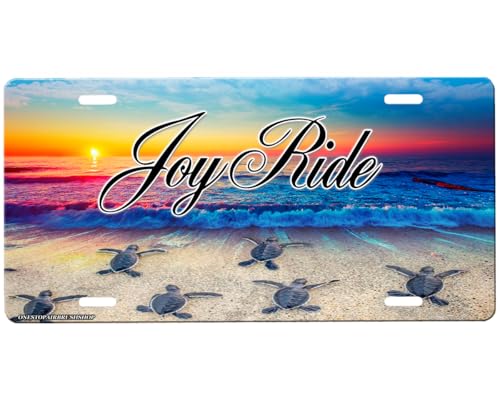 Baby Sea Personalized Front Novelty Car Tag Sign
