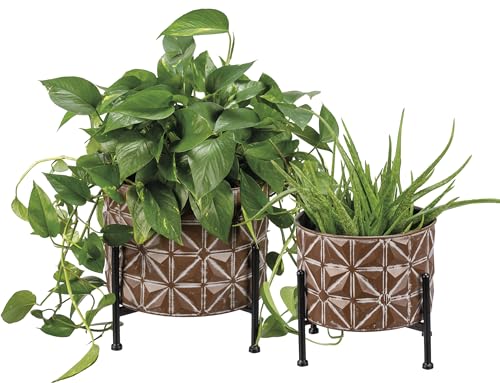 Primitives-by-Kathy-Geometric-Planter-Stand-Set Primitives by Kathy Geometric Planter Stand Set
