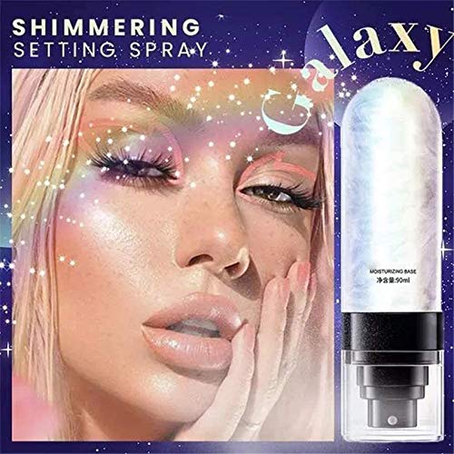 image for JRTAROMO 90 Ml Galaxy Makeup Setting Spray, 24 Hours Makeup Fixer Spra