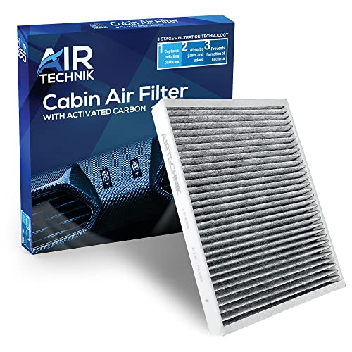 AirTechnik CF10435 Cabin Air Filter w/Activated Carbon | Fits Select Land Rover Discovery Sport, R2, Range Rover Evoque, Volvo S60, S6 Cross Country, V60, V70, XC60, XC70 - CUK 2733 / LR000901