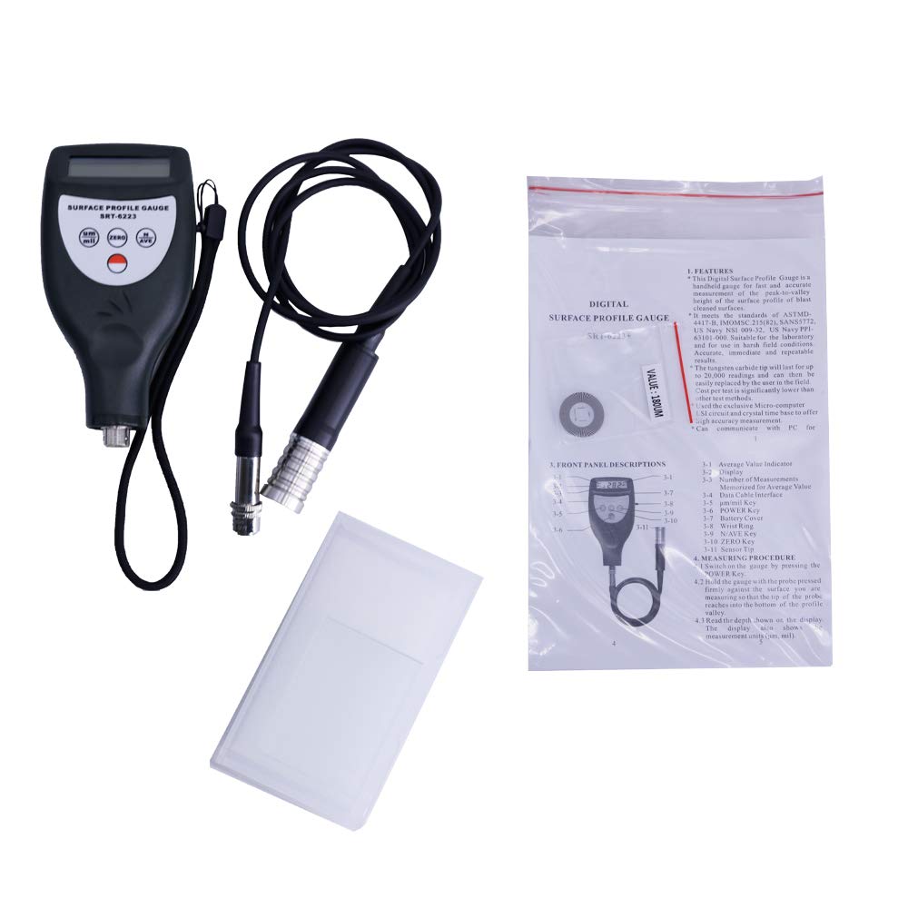 Testeur de rugosité portable SRT-6223 + de 0 à 800 µm