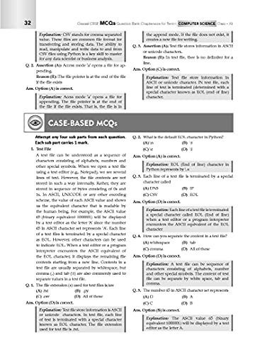 Image of Oswaal CBSE MCQs Question Bank Chapterwise For Term-I, Class 12, Computer Science (With the largest MCQ Question Pool for 2021-22 Exam)