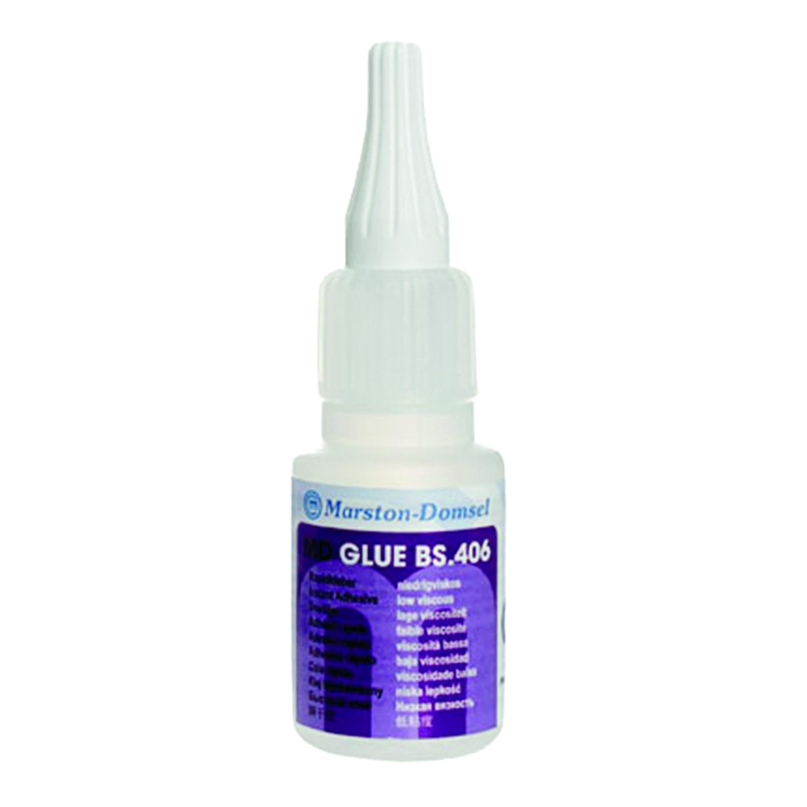 Domsel MD de rapidkleber BS 406 Botella de 20 g, MGL.BS.F20