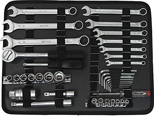 Famex 755-58 Alu Werkzeugkoffer Gefüllt 164-tlg. | Werkzeugkasten bestückt | Werkzeugkiste Werkzeugbox | Werkzeug Set… – Bild 5