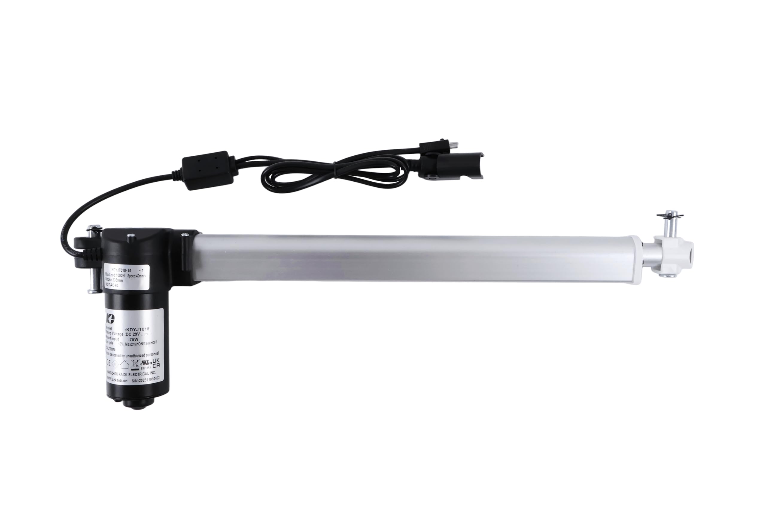 Actionneur linéaire de rechange pour Kaidi KDYJT018-51 pour fauteuil élévateur inclinable électrique